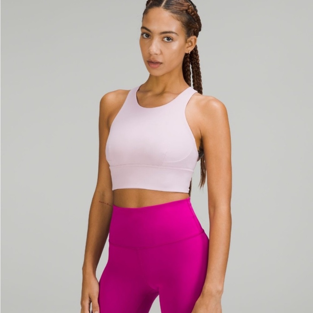 lululemon athletica Blush Pink Sports Bra